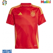 Španjolska Domaci Dres EP 2024 Kratak Rukav